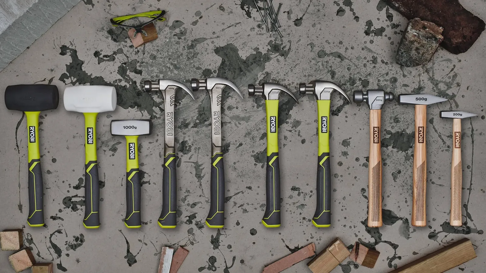 Молоток слесарный Ryobi 500 г, фото №8
