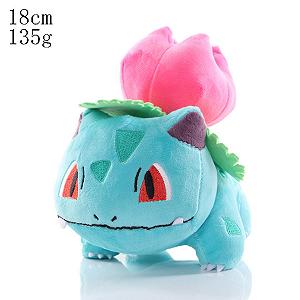 Покемон мягкая игрушка на присоске Ивизавр Ivysaur Pokemon 23см - Фото 1