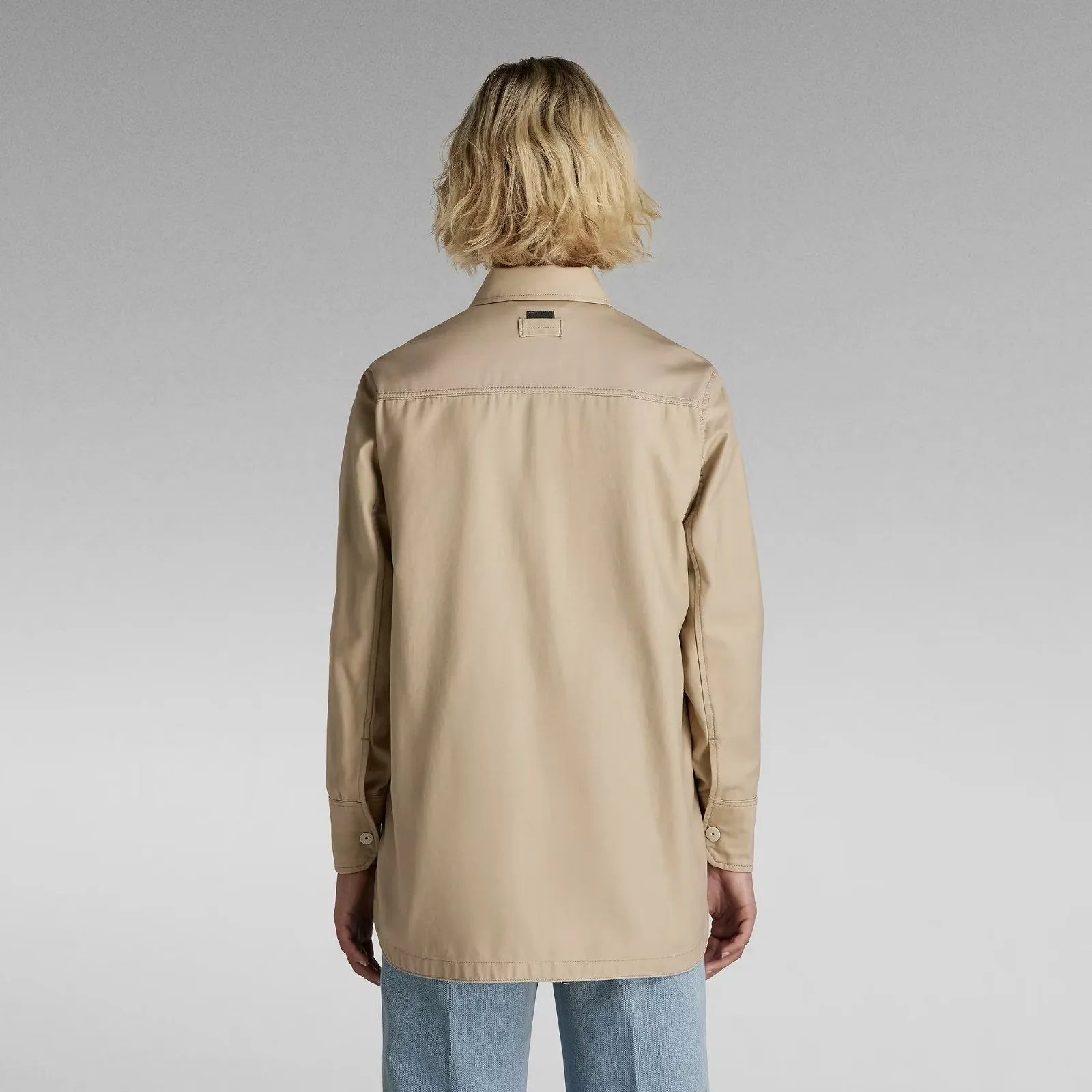 Жіноча сорочка G-Star RAW Naval Collar Overshirt 2.0 Бежевий - XS, фото №3