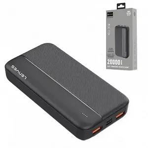 Зовнішній акумулятор Power bank 20000mAh з USB, Lenyes PX263, Повербанк з швидкою зарядкою ціна на synthetic.ua - Фото 1 Зовнішній акумулятор Power bank 20000mAh з USB, Lenyes PX263, Повербанк з швидкою зарядкою synthetic.ua - Фото 1
