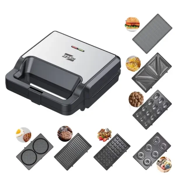 Вафельница мультимейкер орешница гриль 8в1 Zepline 2200W Мощный электрогриль со сменными пластинами ZP-808, фото №2 Вафельница мультимейкер орешница гриль 8в1 Zepline 2200W Мощный электрогриль со сменными пластинами ZP-808, фото №2