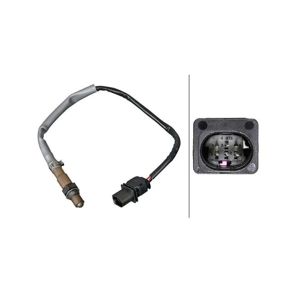 Лямбда-зонд HELLA 6PA 358 221-531 для AUDI SEAT SKODA VW перед каталізатором, фото №1