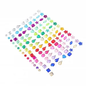 Набір акрилових прикрас для DIY Alien, акрилові плоскі різнокольорові - Фото 1