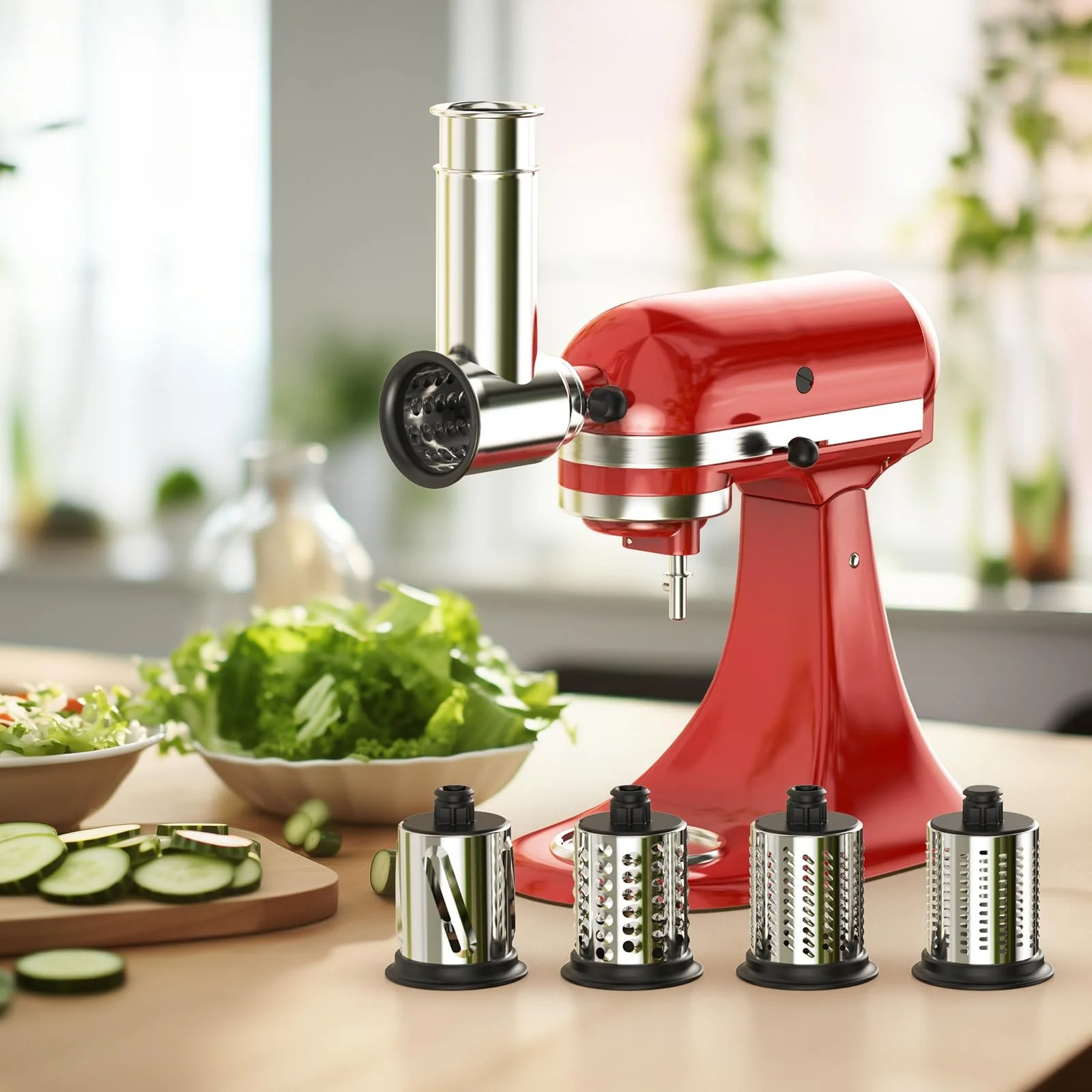 Овочерізка з нержавіючої сталі для Kitchenaid, фото №6