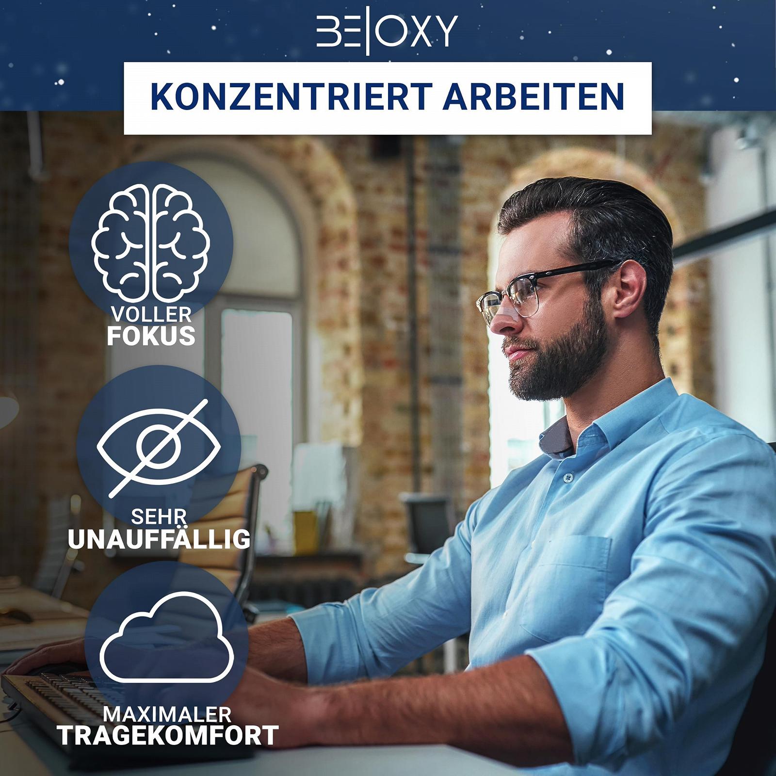 Пластирі для носа BE|OXY проти хропіння 50 шт., дуже великі та міцні, прозорі, підходять для спорту, сну та дихання, фото №6