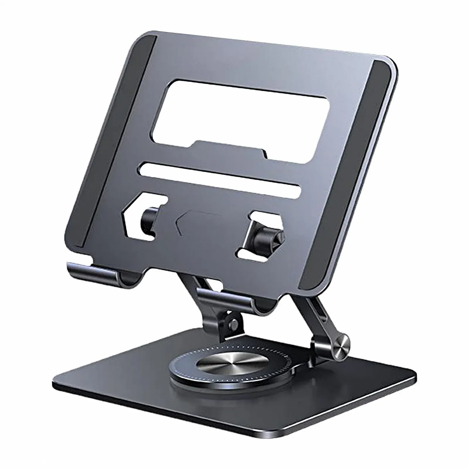 Подставка для компьютера, складная, вращающаяся на 360 градусов, охлаждающая подставка, портативная подставка-подъемник, эргономичная подставка для ноутбука - для смартфонов, ноутбуков, планшетов, дома, колледжа, общежития, школы, путешествий и, фото №1