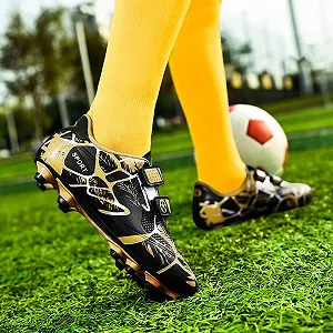 Детские Футбольные Бутсы для Мальчиков и Девочек для Тренировок по Футболу Нескользящие Кроссовки Unisex 28-37 synthetic.ua - Фото 1