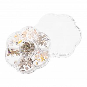 Стрази для нігтів FRCOLOR 1 коробка, дорогоцінні камені, підвіски для манікюру, підвіски для нейл-арту - Фото 1