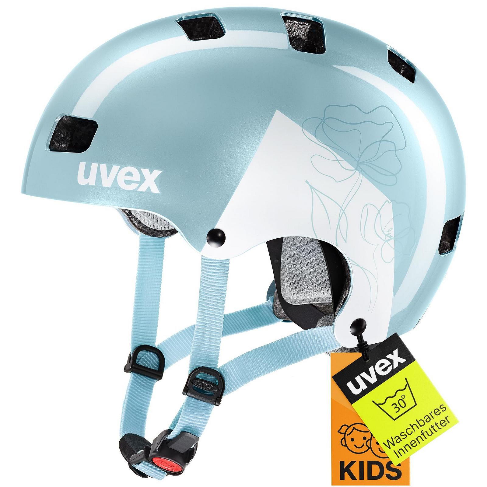 Шлем Uvex Kid 3 для детей, регулируемый размер, внутренняя обивка, которую можно стирать, фото №1