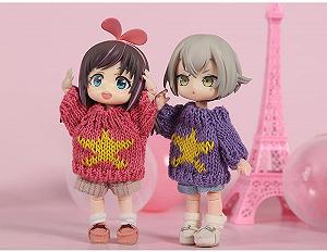 Одежда XiDonDon OB Джемпер для OB11 Molly Body9 GSC 1/8 1/12 BJD Новогодняя Рождественская одежда для кукол и аксессуары (Multicolour7) synthetic.ua - Фото 1