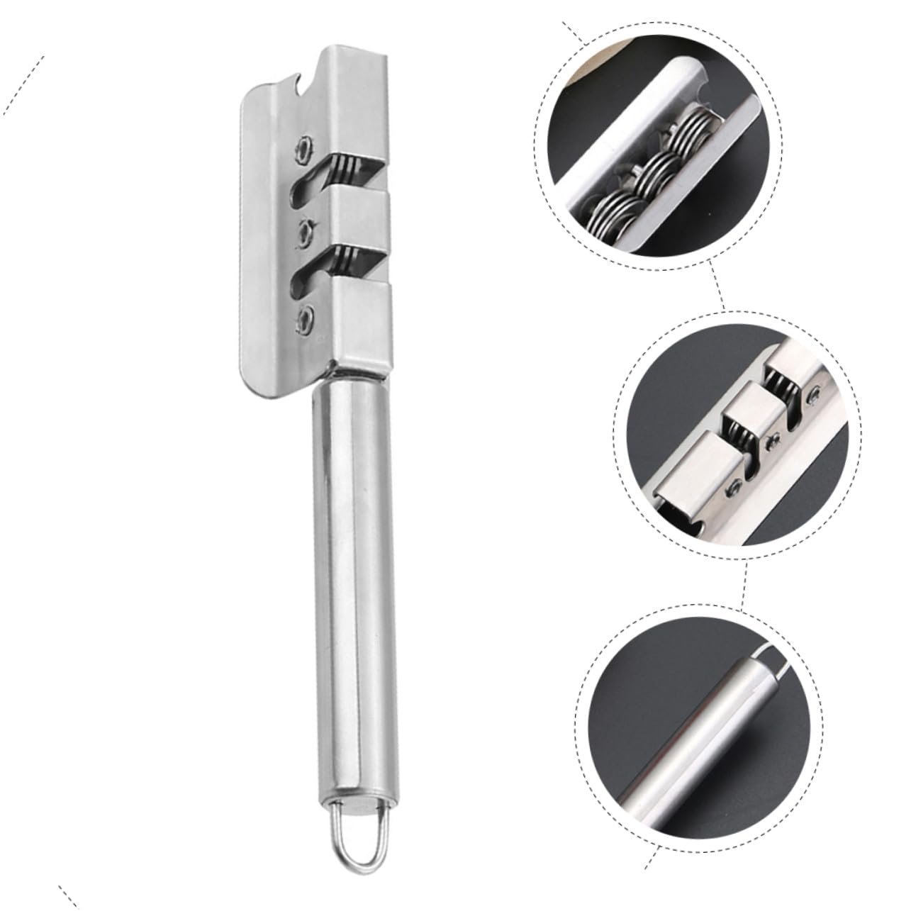 Точилка для ножей VALICLUD ручная из нержавеющей стали Эргономичная Компактная, фото №8