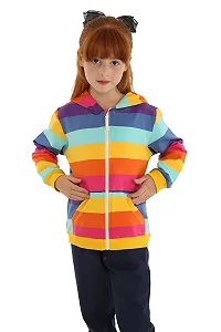 Куртка Mud Kingdom для хлопчика з блискавкою та капюшоном, райдужний клаптиковий візерунок synthetic.ua - Фото 1