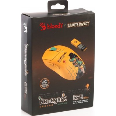 Мышка A4Tech Bloody R72 Ultra Wireless Renegade Sunset (4711421001267), фото №10