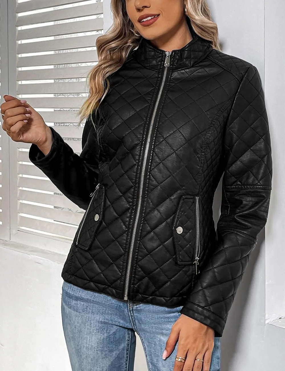 Куртка Geschallino Искусственная кожа, фото №5 Куртка Geschallino Искусственная кожа, фото №5