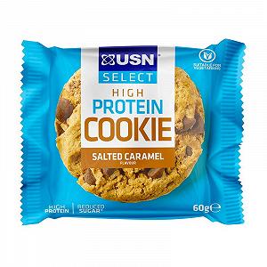 Печиво Select High Protein Cookie 60 g salted caramel - Фото 1