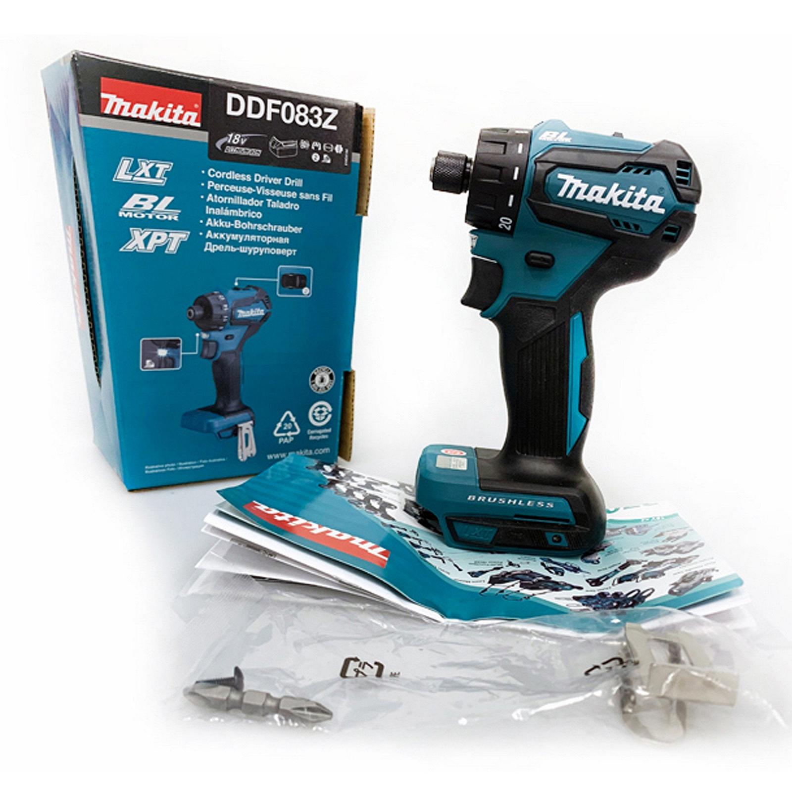 Шуруповерт аккумуляторный Makita DDF083Z без аккумуляторов и зарядного устройства, фото №6