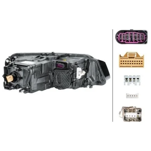 Фара головного света HELLA 1ZS 011 495-411 AUDI VW левая, фото №2