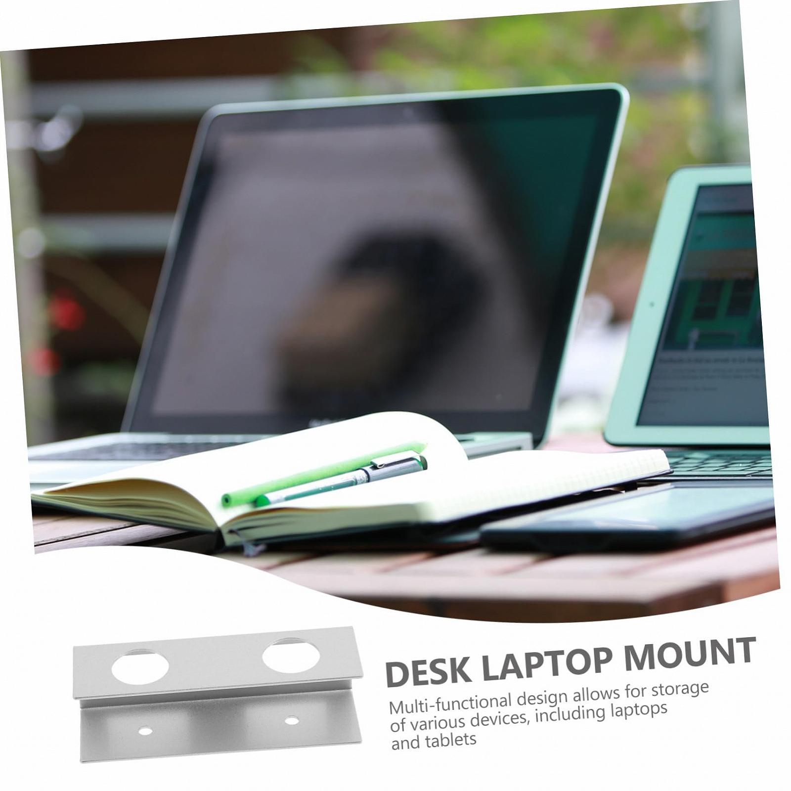 Підставка Типу Під стіл Homoyoyo Алюмінієва для ноутбука/планшета Срібляста, фото №7 Підставка Типу Під стіл Homoyoyo Алюмінієва для ноутбука/планшета Срібляста, фото №7