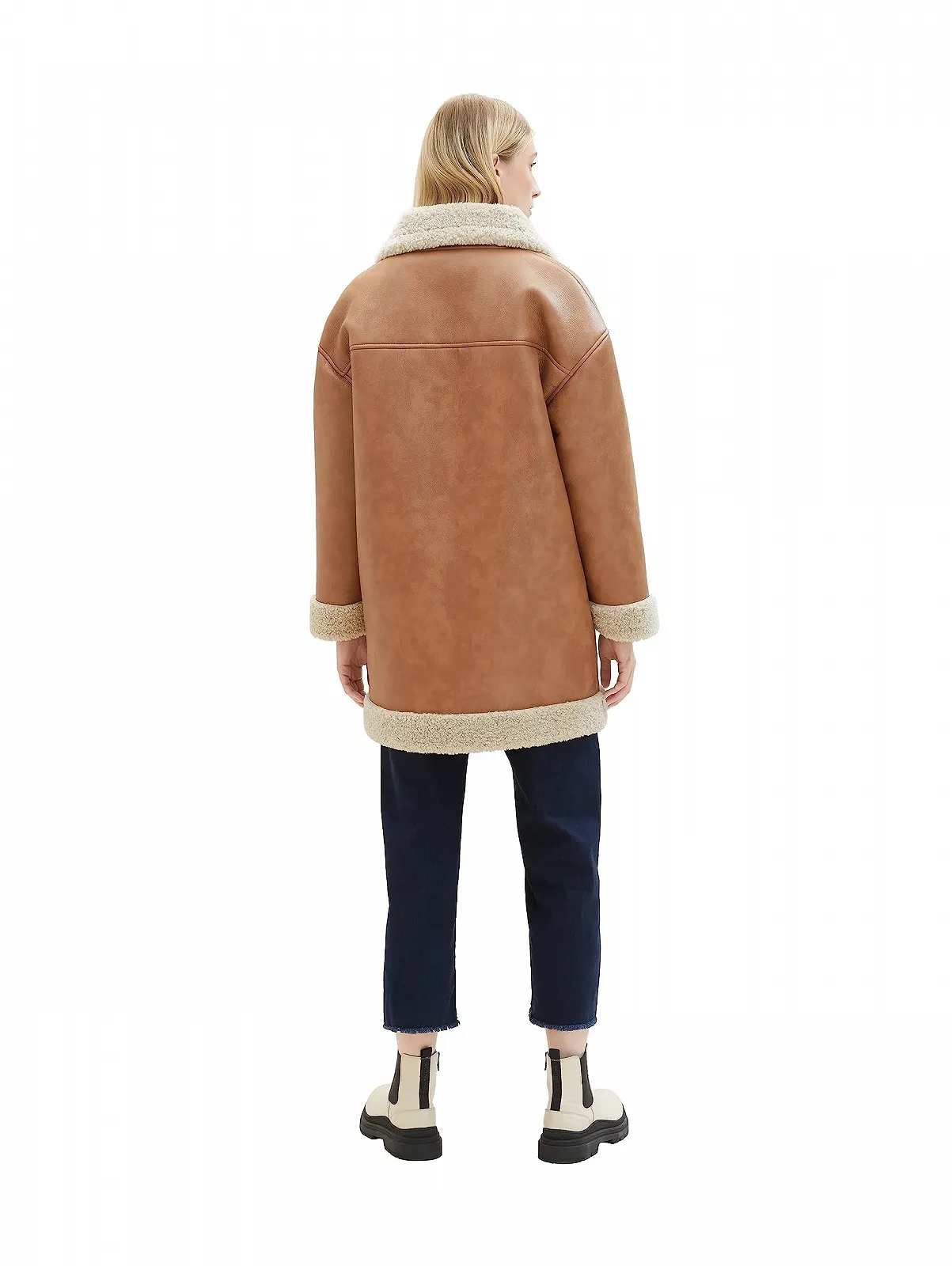 Жіноче пальто TOM TAILOR Sherling двостороннє, фото №5