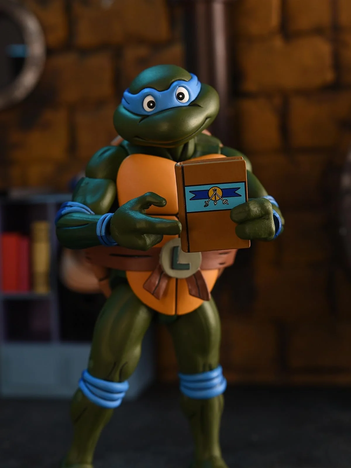 Игровая фигурка NECA Cartoon Leonardo 18 см, фото №2