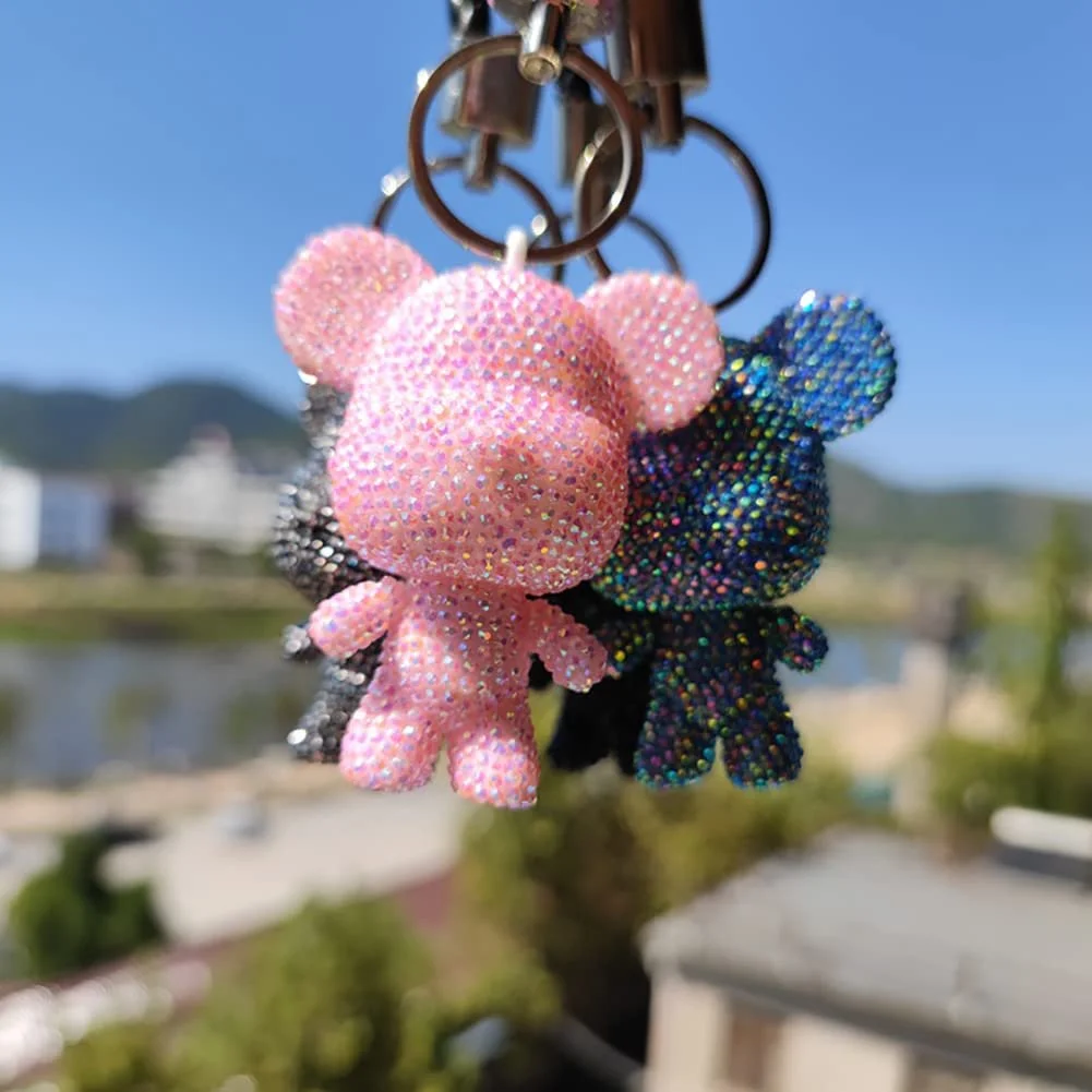 Стрази зі штучної смоли 3 мм Плоска задня частина для декорування одягу та взуття Рожевий/Білий 10000 шт, фото №4