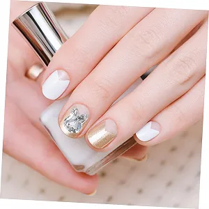 Стразы для ногтей Кролик Healvian, 100 шт synthetic.ua - Фото 1