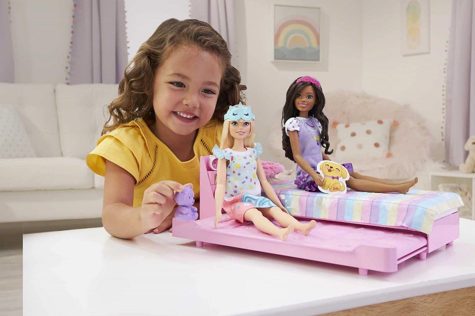 Аксесуари Barbie Bedtime Playset HMM64 для дітей від 3 років, фото №2 Аксесуари Barbie Bedtime Playset HMM64 для дітей від 3 років, фото №2