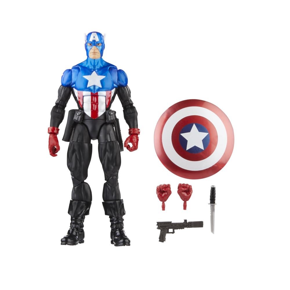 Фігурка Капітан Америка Marvel Legends Серії Avengers: Beyond Earth's Mightiest (Бакі Барнс) 6 дюймів, фото №2