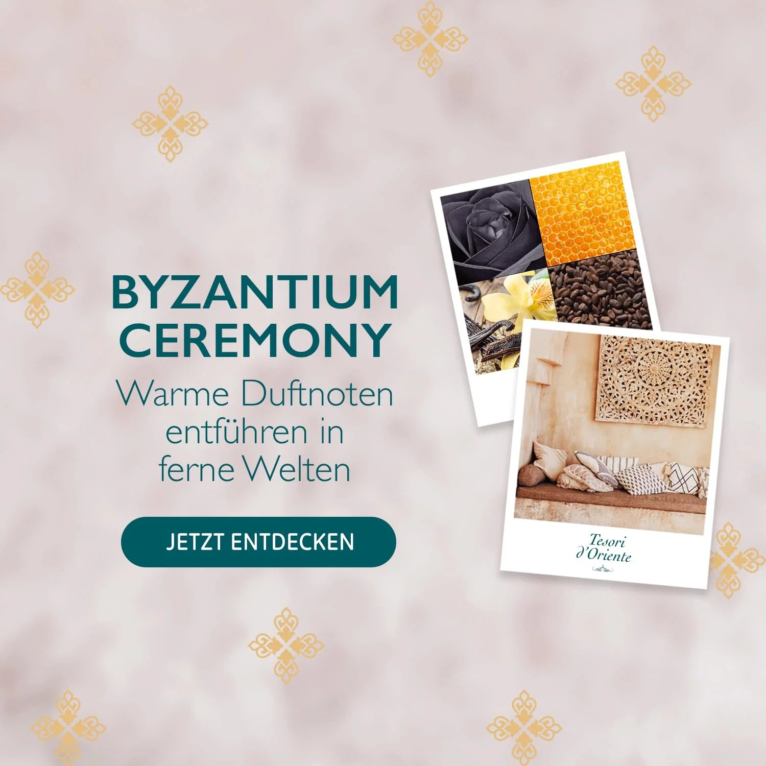 Туалетна вода Tesori d'Oriente Byzantium 100 мл Aromatic Perfume (Чорна троянда & Лабданум), фото №9