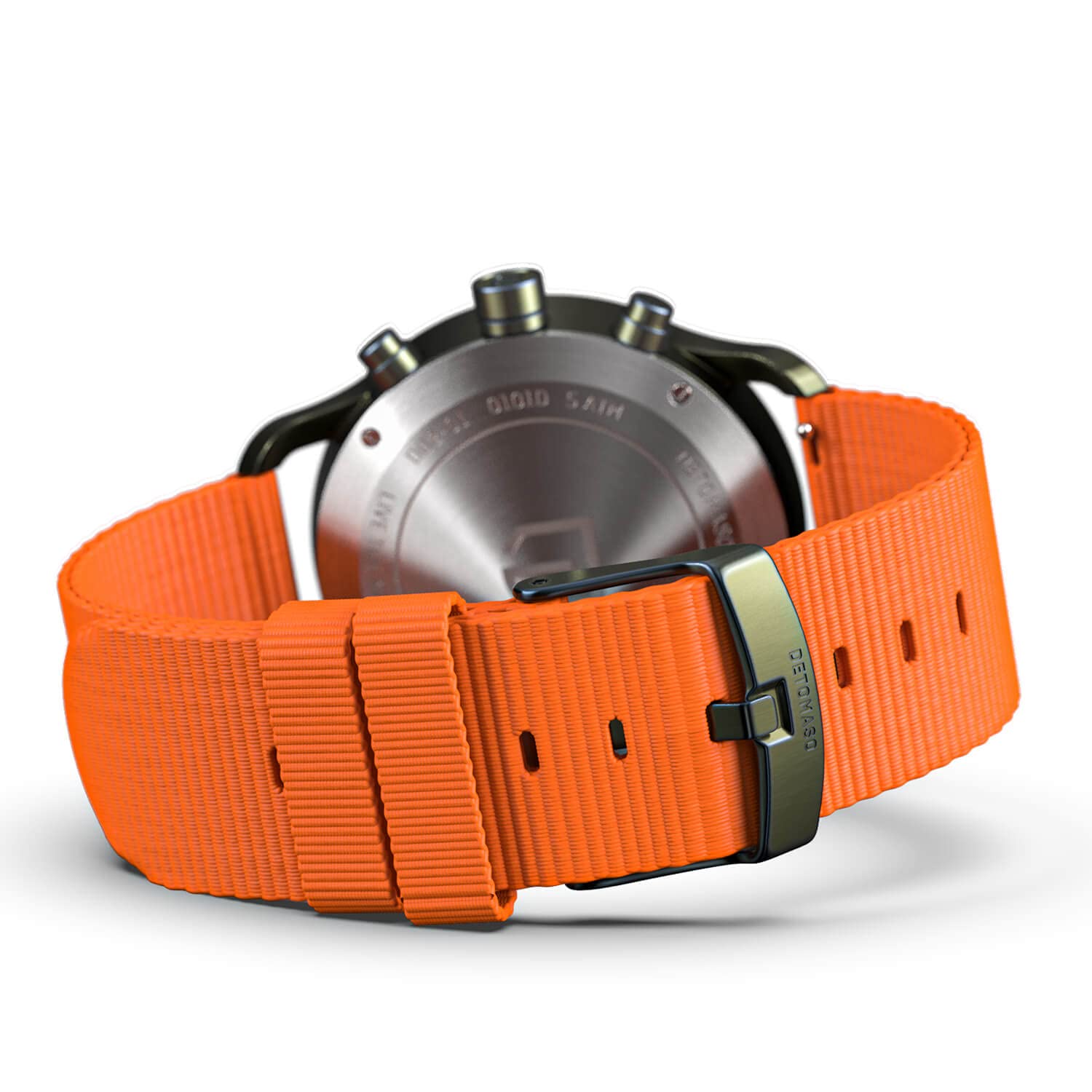 Часы DeTomaso Sorpassso Velocita Мужские Аналоговые Кварцевые Нейлоновый Ремешок Оранжевый, Зеленый, винтажный, фото №5 Часы DeTomaso Sorpassso Velocita Мужские Аналоговые Кварцевые Нейлоновый Ремешок Оранжевый, Зеленый, винтажный, фото №5