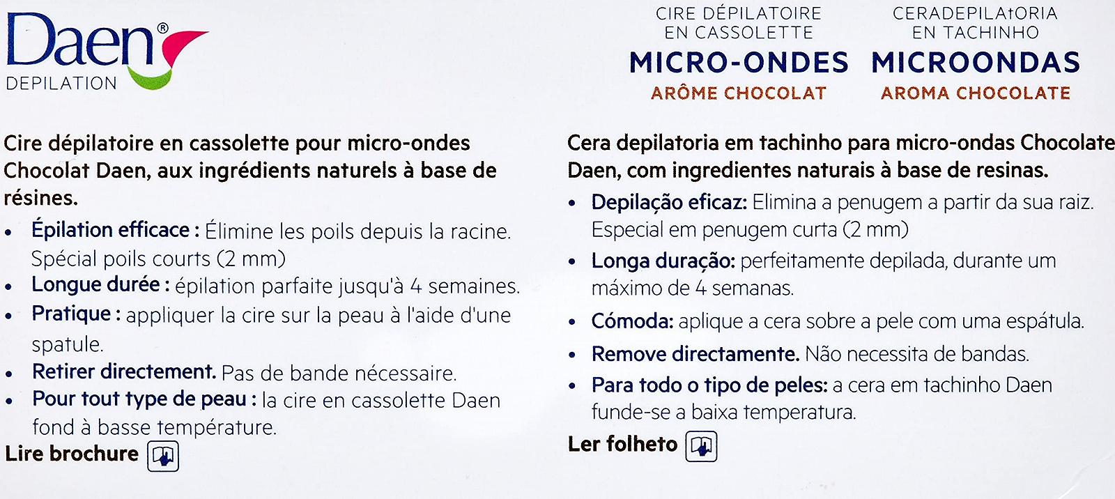 Віск для мікрохвильової печі Daen Chocolate 100 г, фото №5 Віск для мікрохвильової печі Daen Chocolate 100 г, фото №5