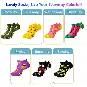 Жіночі шкарпетки 39-42, 7 пар synthetic.ua - Фото 1