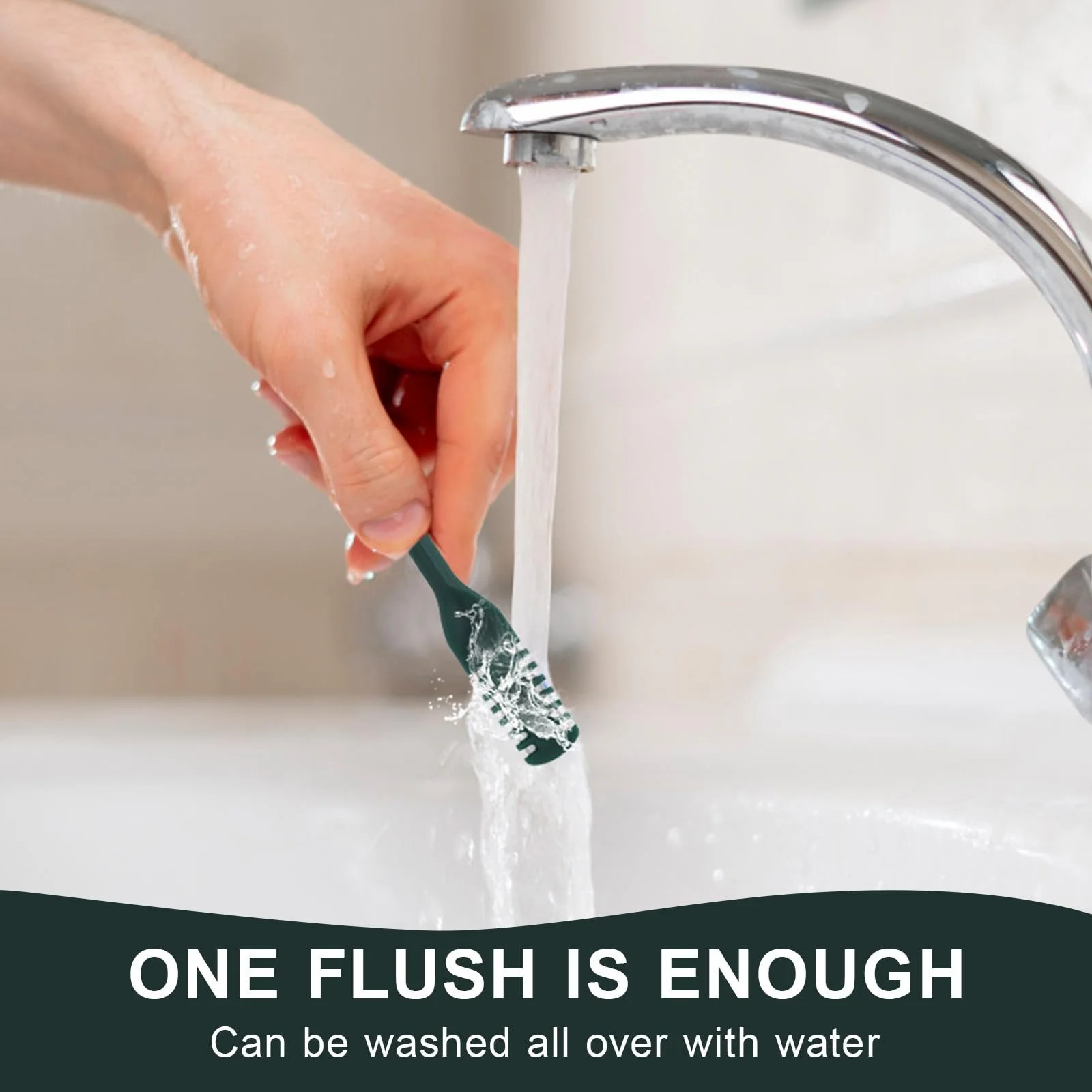 Тример Landrain Men's Nose Razor Nose Hair Remover Темно-зелений, фото №7