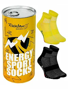 Шкарпетки Energy Drink Sport Rainbow Socks для жінок та чоловіків - 2 пари - Фото 1