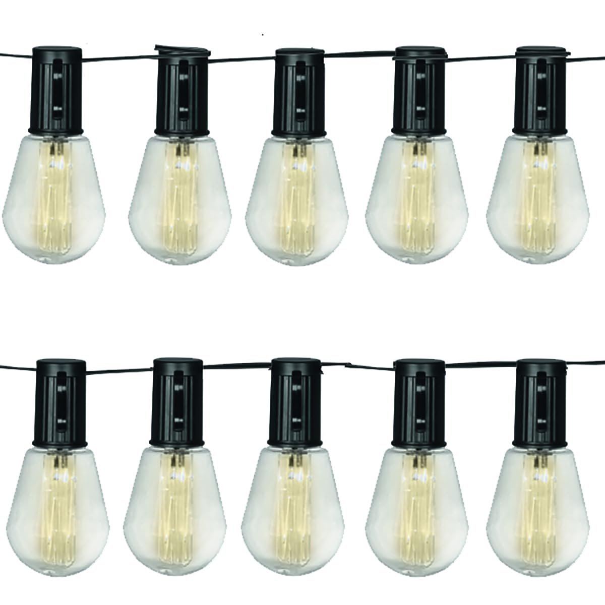 Гірлянда Luxform Alicante LED сонячна Чорний, фото №1