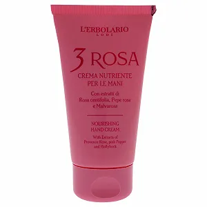 Крем для рук L'Erbolario 3 Rosa Питательный 75 мл synthetic.ua - Фото 1