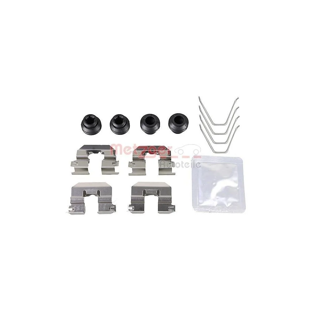 Комплект аксессуаров, тормозные колодки METZGER 109-0100 для KIA задний мост, фото №1