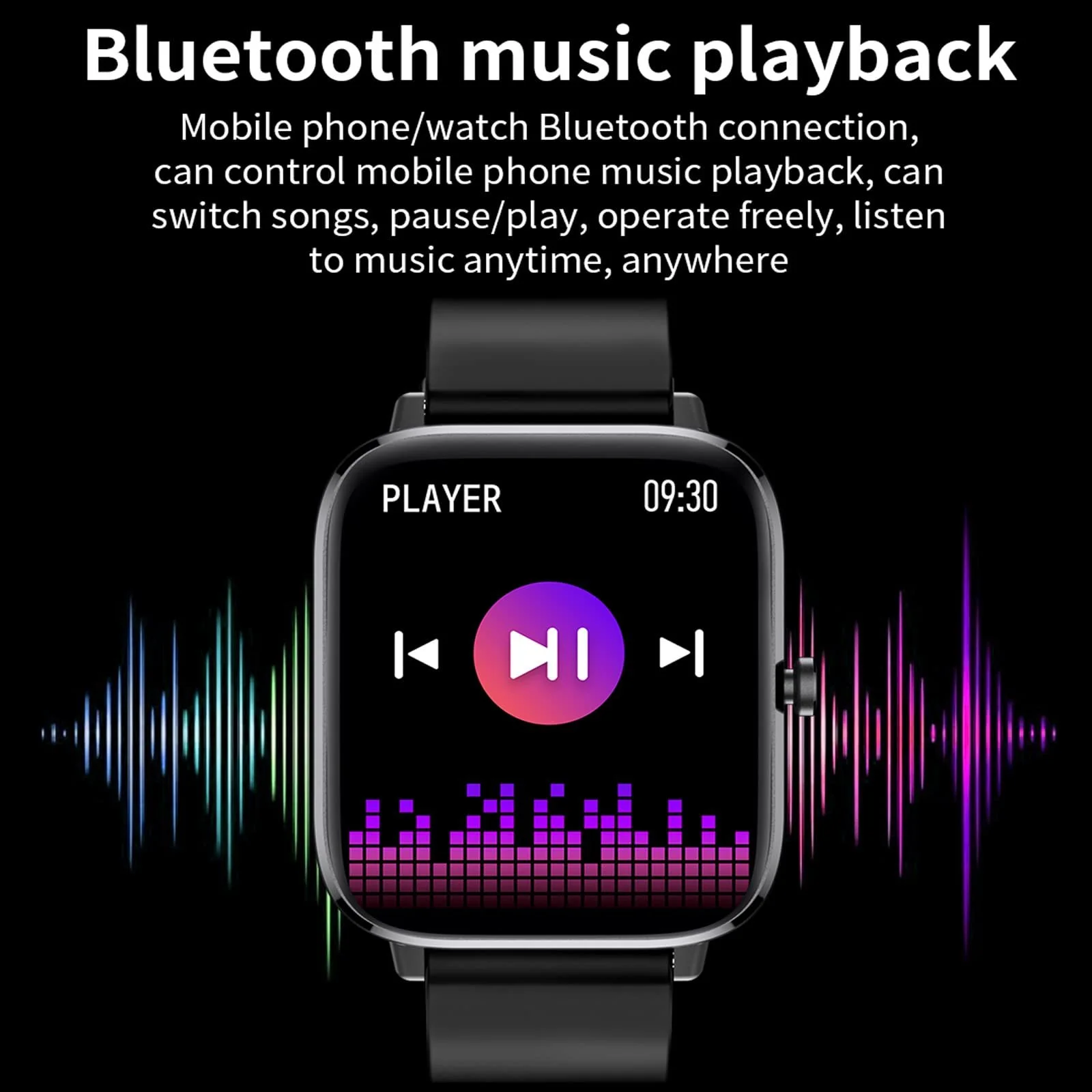Смарт-часы Findtime для звонков, 1.7-дюймовые фитнес-часы с персонализированным экраном, спортивные часы, управление музыкой, измерение артериального давления, фитнес-трекер, шагомер, монитор сердечного ритма, прогноз погоды, фото №3 Смарт-часы Findtime для звонков, 1.7-дюймовые фитнес-часы с персонализированным экраном, спортивные часы, управление музыкой, измерение артериального давления, фитнес-трекер, шагомер, монитор сердечного ритма, прогноз погоды, фото №3