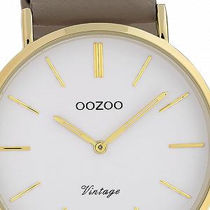 Женские часы Oozoo Vintage Flat 40 мм synthetic.ua - Фото 1