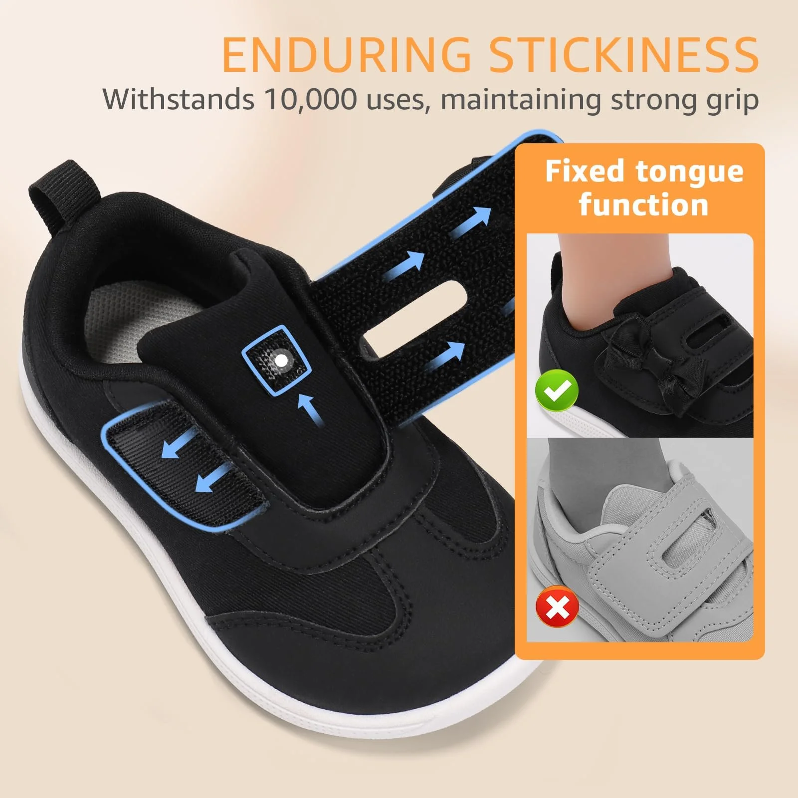 Кросівки для босоніж Дитяче з широким носком Легке, фото №9