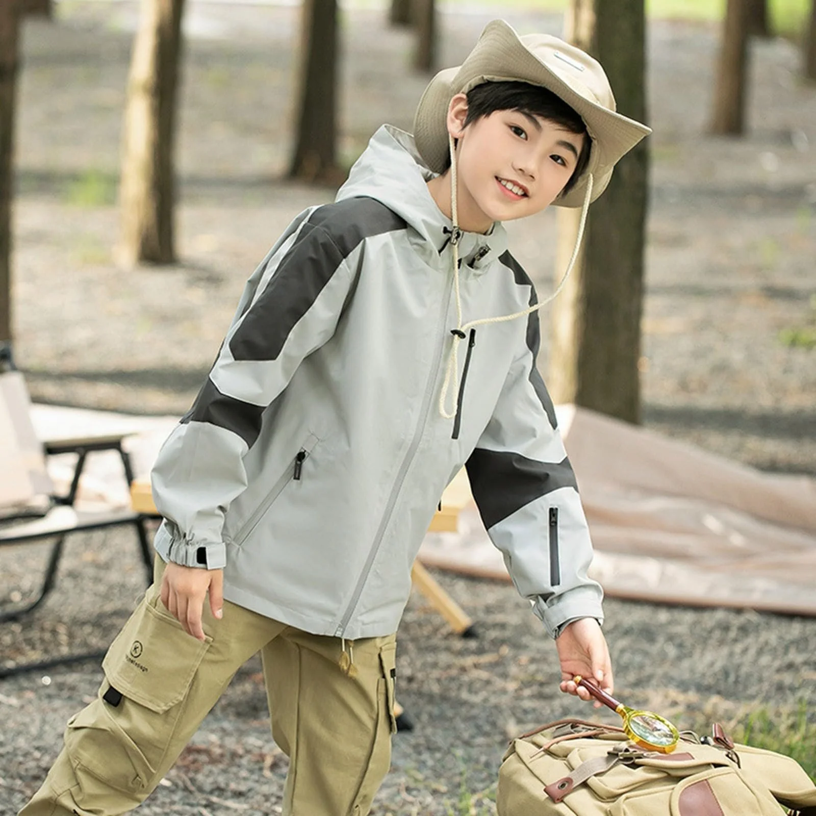 Вітрівка Дитяча Дихаюча Outdoor Тонка Спортивна, фото №6