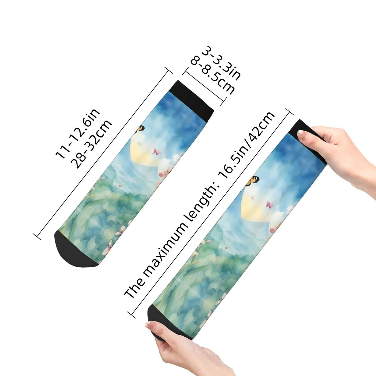 Шкарпетки Квітка Орхідея На всі сезони Один Розмір, фото №5 Шкарпетки Квітка Орхідея На всі сезони Один Розмір, фото №5