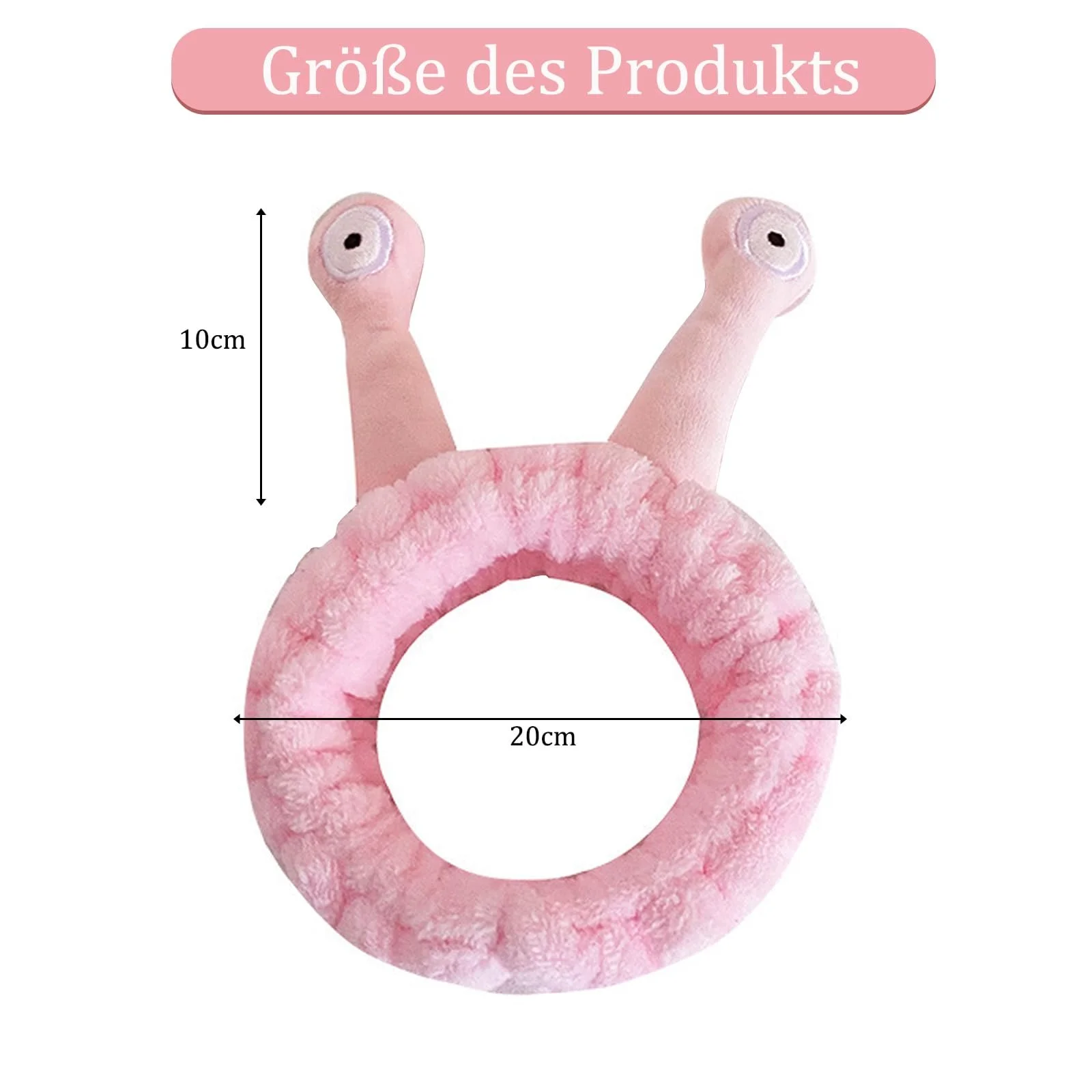 Пов'язка на голову для вмивання обличчя, Набір з 3 шт, фото №2 Пов'язка на голову для вмивання обличчя, Набір з 3 шт, фото №2