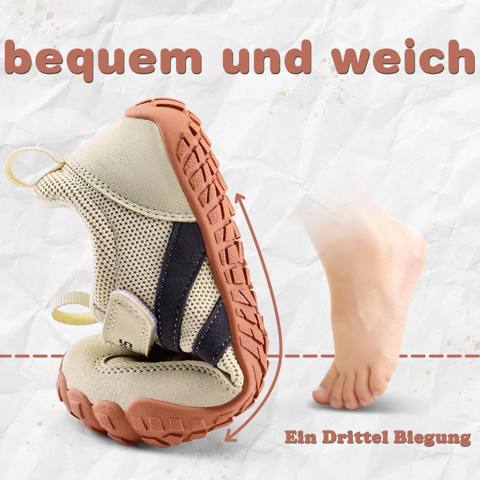 Кросівки WateLves для хлопчиків і дівчаток для босих ніг, дихаючі, розмір 25-36 EU, фото №5 Кросівки WateLves для хлопчиків і дівчаток для босих ніг, дихаючі, розмір 25-36 EU, фото №5