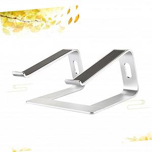 Подставка для ноутбука Artibetter Портативная из алюминиевого сплава Вентилируемая Эргономичная для ноутбуков для дома, офиса и путешествий synthetic.ua - Фото 1