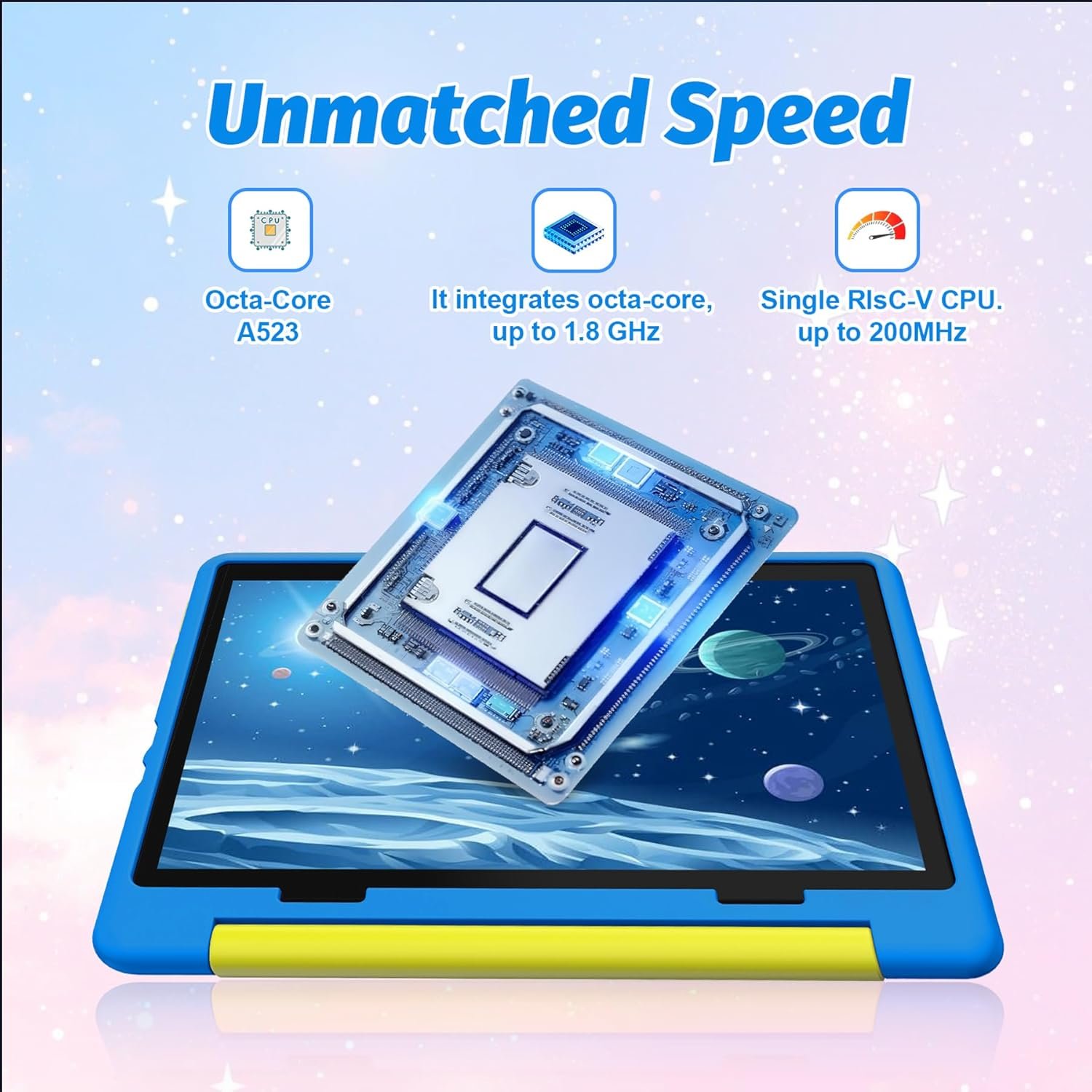 Планшет 10.1" FancyDay KT1016 (3+5)/64 ГБ 8 ядер Android 14 5000 mAh Черный, фото №9