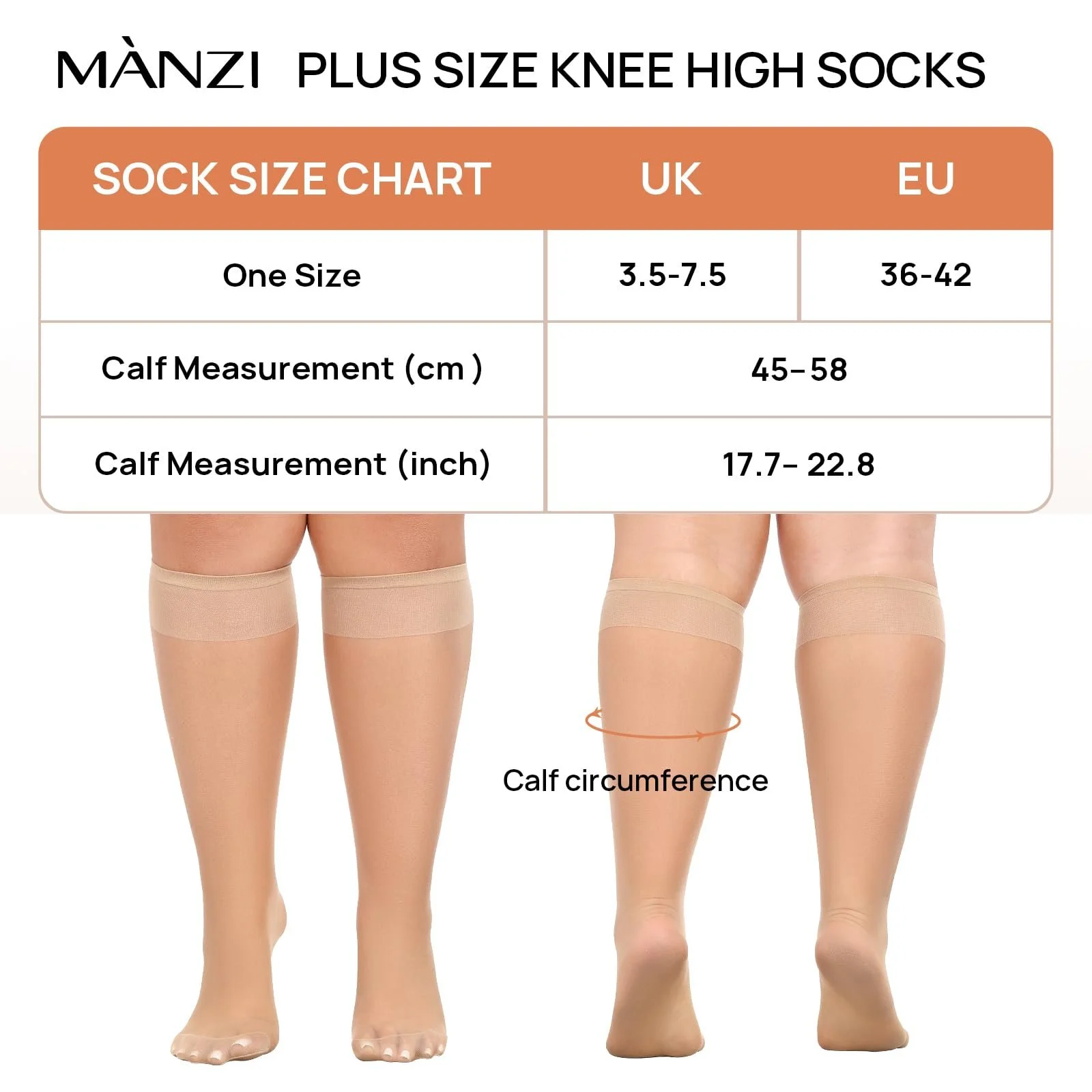 Шкарпетки до колін MANZI, 10 пар, фото №5