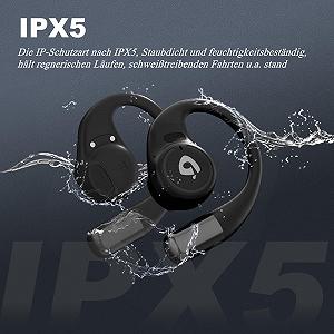 Навушники VoxSoul Bluetooth Open Ear Чорний synthetic.ua - Фото 1