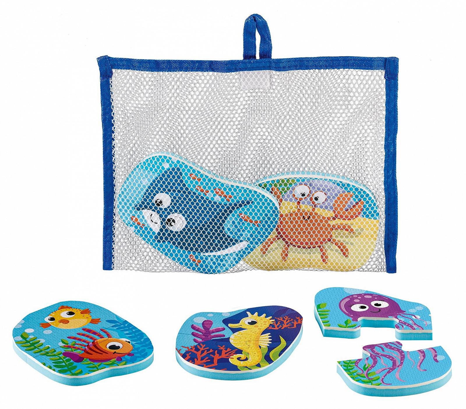 Пазл для ванны Ravensburger ministeps Plitsch-Splash Sea Creatures 4588 10 деталей от 1 года, фото №5