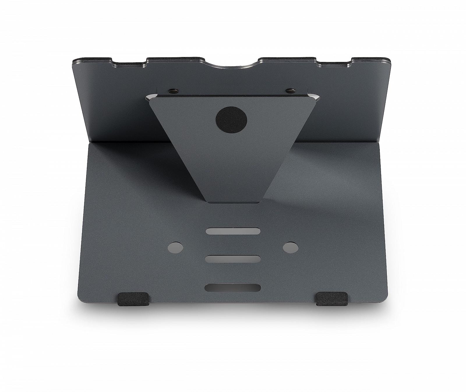 Подставка для ноутбука BakkerElkhuizen Ergo-Q 160 5 уровней высоты Темно-серый, фото №4 Подставка для ноутбука BakkerElkhuizen Ergo-Q 160 5 уровней высоты Темно-серый, фото №4